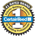 CertainTeed 1 Raited logo