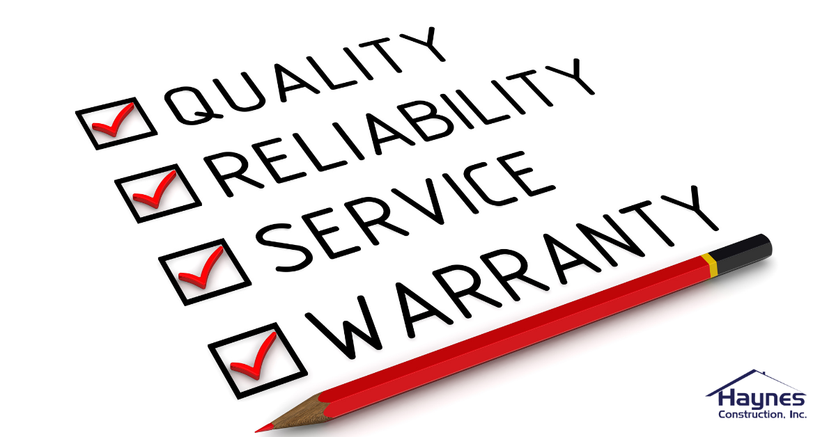 10-year transferable workmanship warranty